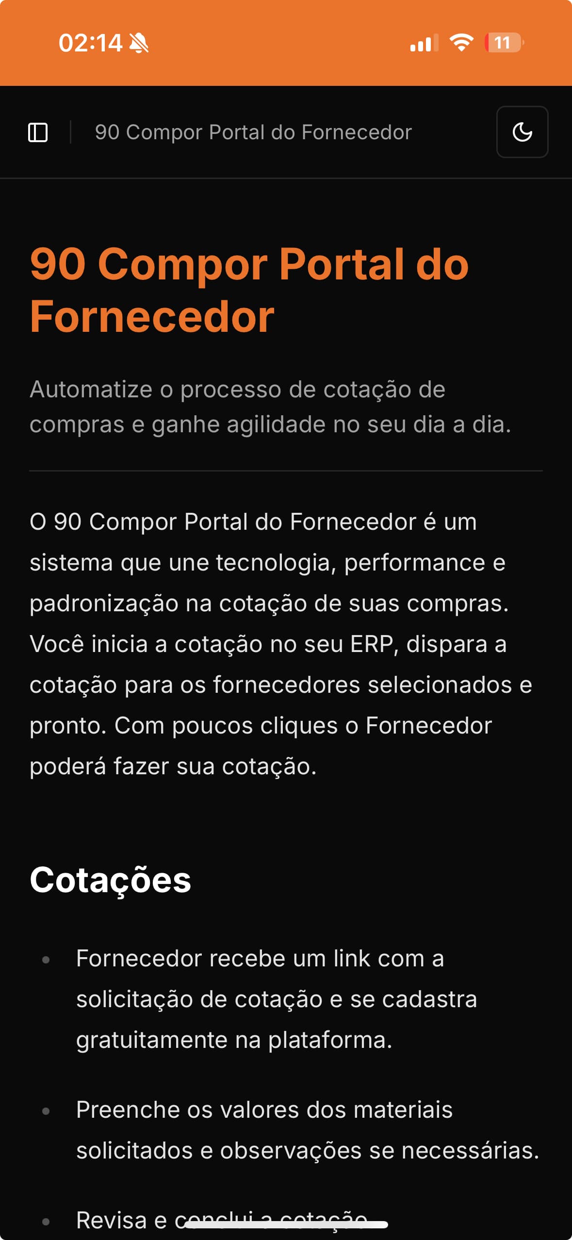 Article in 90TI Docs on a mobile device