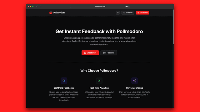 Pollmodoro - Personal project